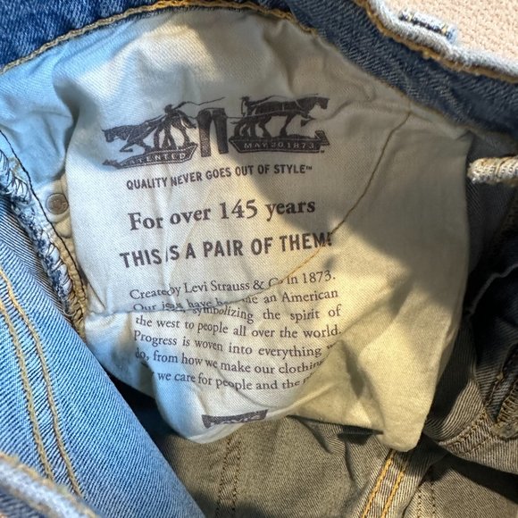 Levi's Jeans 512 Slim Tapered Tailored Size 32 Casual Dolf Sundown #288330956 - Picture 14 of 14